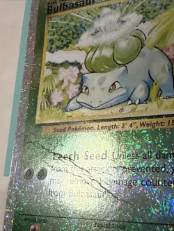 Pokemon Bulbasaur 68/110 Legendary Collection Reverse Holo Trading Card - Image 4