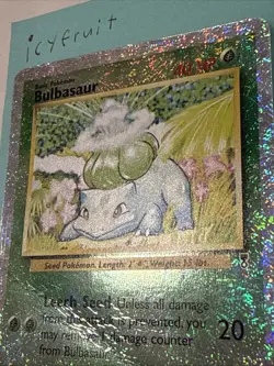 Pokemon Bulbasaur 68/110 Legendary Collection Reverse Holo Trading Card - Image 5