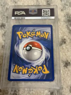 Pokemon 2000 Chikorita 53/111 1st Edition Neo Genesis PSA 8 - Image 2