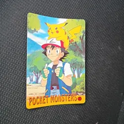 Wave Holo TEAM ROCKET - [Pocket Monsters] #9 Vending Sticker 1998 Carddass - Image 5