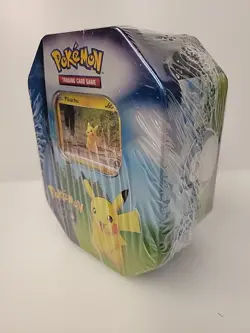 Pokemon Go! Pikachu Tin Trading Card Game New Factory Sealed - Image 5