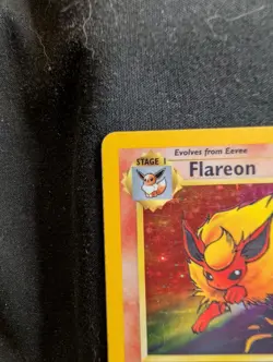 Flareon 3/64 Holo Pokemon Jungle Unlimited MP - Image 2