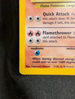 Flareon 3/64 Holo Pokemon Jungle Unlimited MP - Image 5