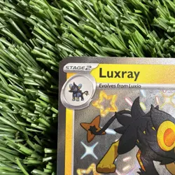 Luxray Shiny Rare SV: Paldean Fates PAF Holo Pokemon TCG 137/091 NM - Image 5