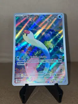2023 Pokemon Scarlet & Violet Wiglett 206/198 Illustration Rare - Image 1