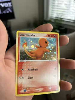 Pokemon Charmander 57/112 FireRed & LeafGreen Reverse Holo with Swirl🌀 - Image 1