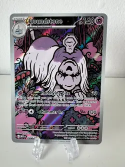 Houndstone 145/132 - Illustration Rare - Mega Evolution - Pokemon TCG - Image 1
