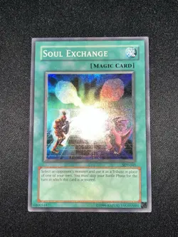 Yu-Gi-Oh Soul Exchange SDY-041 Super Rare Holo Glossy Unlimited Mint - Image 1