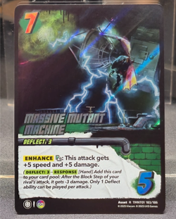 Massive Mutant Machine 183/186 Foil Rare UniVersus TMNT TMNT01 Near Mint Card NM - Image 1