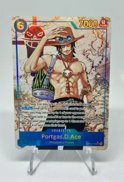 Portgas D Ace One Piece CCG Character OP13-119 Special 7000 Power English - Image 1