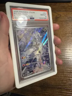 PSA 10 N's Reshiram Illustration Rare Holo Miscellaneous Cards 167/159 2025 ENG - Image 3