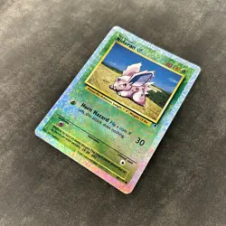Pokemon TCG 2002 Nidoran Reverse Holo Card 83/110 Legendary Collection - Image 3