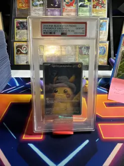 2023 P.M. Black Star Promo Pokemon X Van Gogh Pikachu/GFH-2 Card PK-EN PSA 10 - Image 1