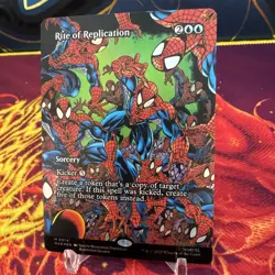 Rite of Replication (Borderless) -Foil Near Mint MTG Marvel Eternal-Legal - Image 3