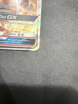 Charizard GX 20/147 Holo English Raw Pokemon Card Burning Shadows NM - Image 4