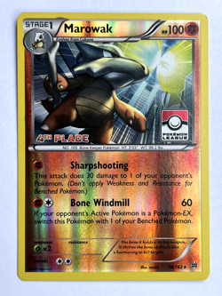 Marowak - 78/162 - Pokemon Breakthrough XY 4th Place League Rare Card NM - Image 1