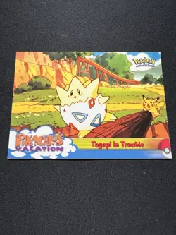 Pokemon Togepi in Trouble #45 1999 Topps Movie Collectible Card - Image 1
