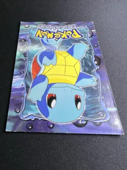 Squirtle #07 E7 of 12 Topps Pokemon Card Series 1 TV Animation 1999 - Image 5