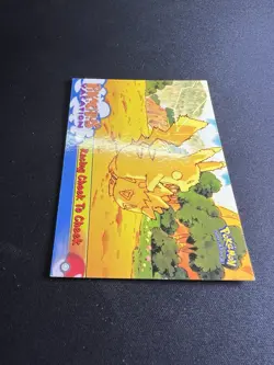 Pokemon Card - Racing Cheek to Cheek 48 - Pikachu's Vacation - Topps - Image 4