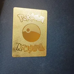 Snorlax 150hp Gold Foil Fan Art Collector Card TCG - Image 3