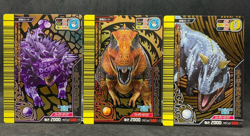 Dinosaur King SUPER TYRANNOSAURUS ACE SAICHANIA Foil Japanese Arcade Card Game - Image 1