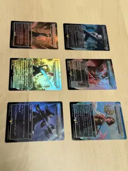 Opened Final Fantasy Weapons x MTG Secret Lair FOIL W/BONUS CARD - Image 3