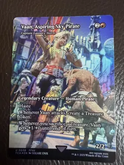 Mtg FCA Final Fantasy Vaan — Captain Lannery Storm — Foil—NM - Image 1