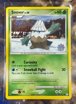 Pokemon TCG Snover (101/123) – Countdown Calendar Snowflake Stamped Promo - LP - Image 1