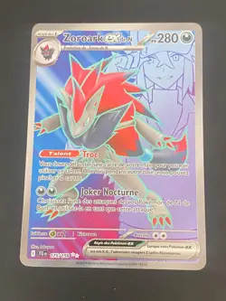 CARTE POKEMON ZOROARK EX DE N 175/159 FR ULTRA RARE AVENTURES ENSEMBLE - NEUF - Image 1