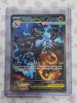 Pokemon TCG - Phantasmal Flames - 125/094 Mega Charizard X EX - SIR - Image 1