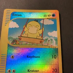 Pokemon AQUAPOLIS - #104/147 Psyduck - Enton Reverse Holo - Deutsch Near Mint - Image 2