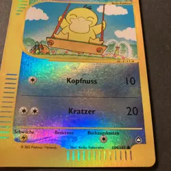 Pokemon AQUAPOLIS - #104/147 Psyduck - Enton Reverse Holo - Deutsch Near Mint - Image 3