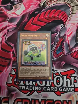 Yu-Gi-Oh! Lollipo Yummy JUSH-EN018 Ultra Rare 1st Edition Near Mint Condition - Image 1