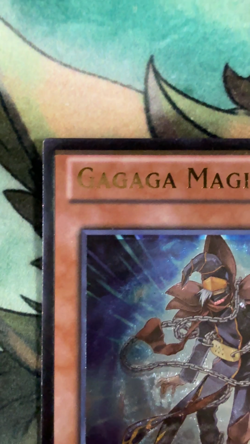 Yu-Gi-Oh! Gagaga Magician ZTIN-ENV01 Ultimate Rare - Heavy Foil Shift - MP - Image 2