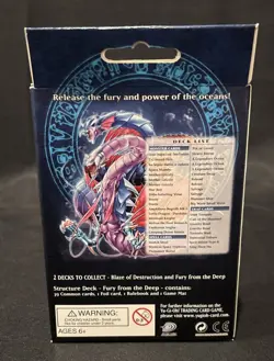 2005 Yugioh Fury From The Deep 1st Edition Structure Deck -Factory Sealed - Image 2