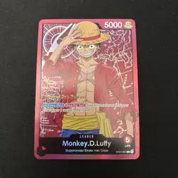 2022 One Piece ST01 Super Pre Release Monkey D. Luffy Leader Alternate Art - Image 3