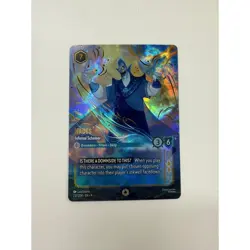 Disney Lorcana Hades Infernal Schemer Enchanted 237/204 Fabled Extremely Minty - Image 1