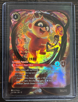 Disney Lorcana Jack-Jack Parr Incredible Potential Enchanted 232/204 - Image 1