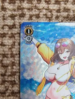 Weiss Schwarz SP NIKKE Anis Sparkling Summer FOIL Signed Card NIK/S117-002SP r# - Image 2