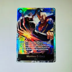 Monkey D Garp OP11-095 SR Fist of Divine Speed ONE PIECE Englisch - Image 1