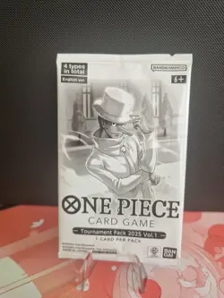 One Piece Tournament Pack 2025 Vol. 1 TCG Card Game Sealed Card Booster OP En - Image 1