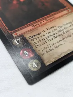 LOTR TCG The Balrog Durin's Bane Promo Card 0P10 - Image 3