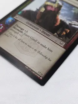 LOTR TCG Gimili Son Of Gloin Foil Promo Card 0P12 - Image 4