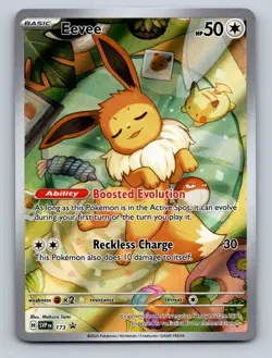 Pokemon TCG Eevee Holo Promo SV: Scarlet & Violet Promo Cards 173 - Image 1