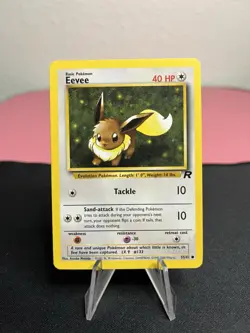 Eevee 55/82 Pokemon Team Rocket - Vintage Trading Card - Image 1