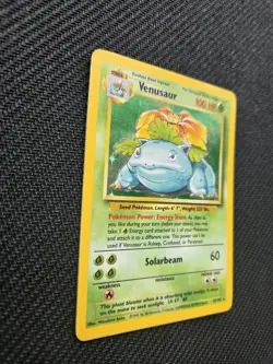 Venusaur 15/102 Base Set Holo Rare Pokemon Card | 1999 WOTC | Moderately Played - Image 2