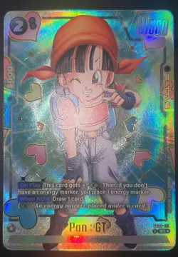 Pan : GT FB09-112 Alternate Art Dual Evolution Dragon Ball Card English Fusion - Image 1
