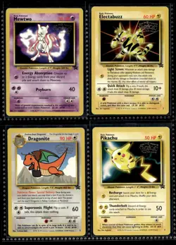 Vtg Pokemon Card Lot WOTC Set Movie Promo Stamp Binder Collection Original WB - Image 1