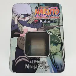 Naruto Kakashi Ultimate Ninja Way Card Game Collectible Tin EMPTY Shonen Jump - Image 1