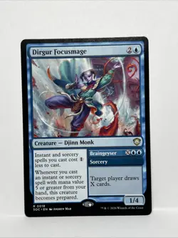 MTG Commander: Secrets of Strixhaven Dirgur Focusmage 0018 NM Rare💎 - Image 1